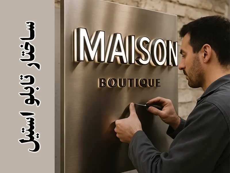 ساختار تابلو استیل